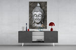 Buddha Glass Wall Art.