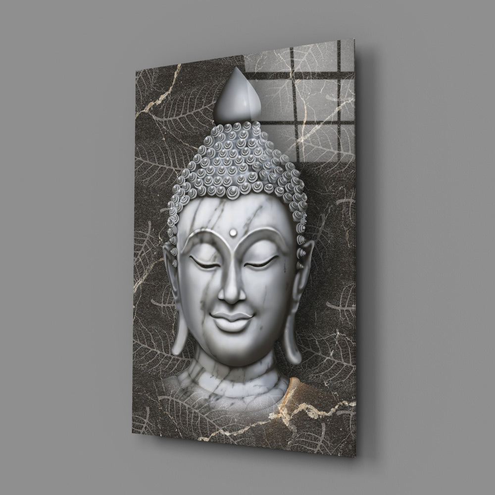 Buddha Glass Wall Art.