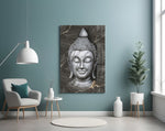 Buddha Glass Wall Art.