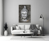 Buddha Glass Wall Art.