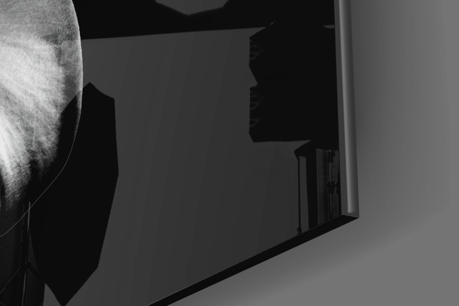 Lilies Glass Wall Art.