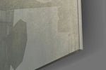 Liar artwork anchoring a wall with conceptual moody palette