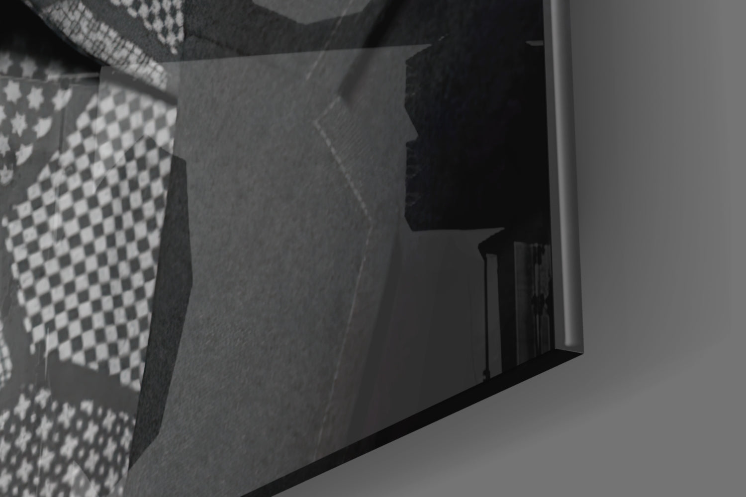 Joker Glass Wall Art.