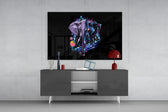 Diamond Elephant panel catching screen glow to reveal its electric pulse