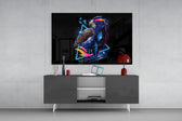 Diamond Hawk panel catching screen glow to reveal its electric pulse