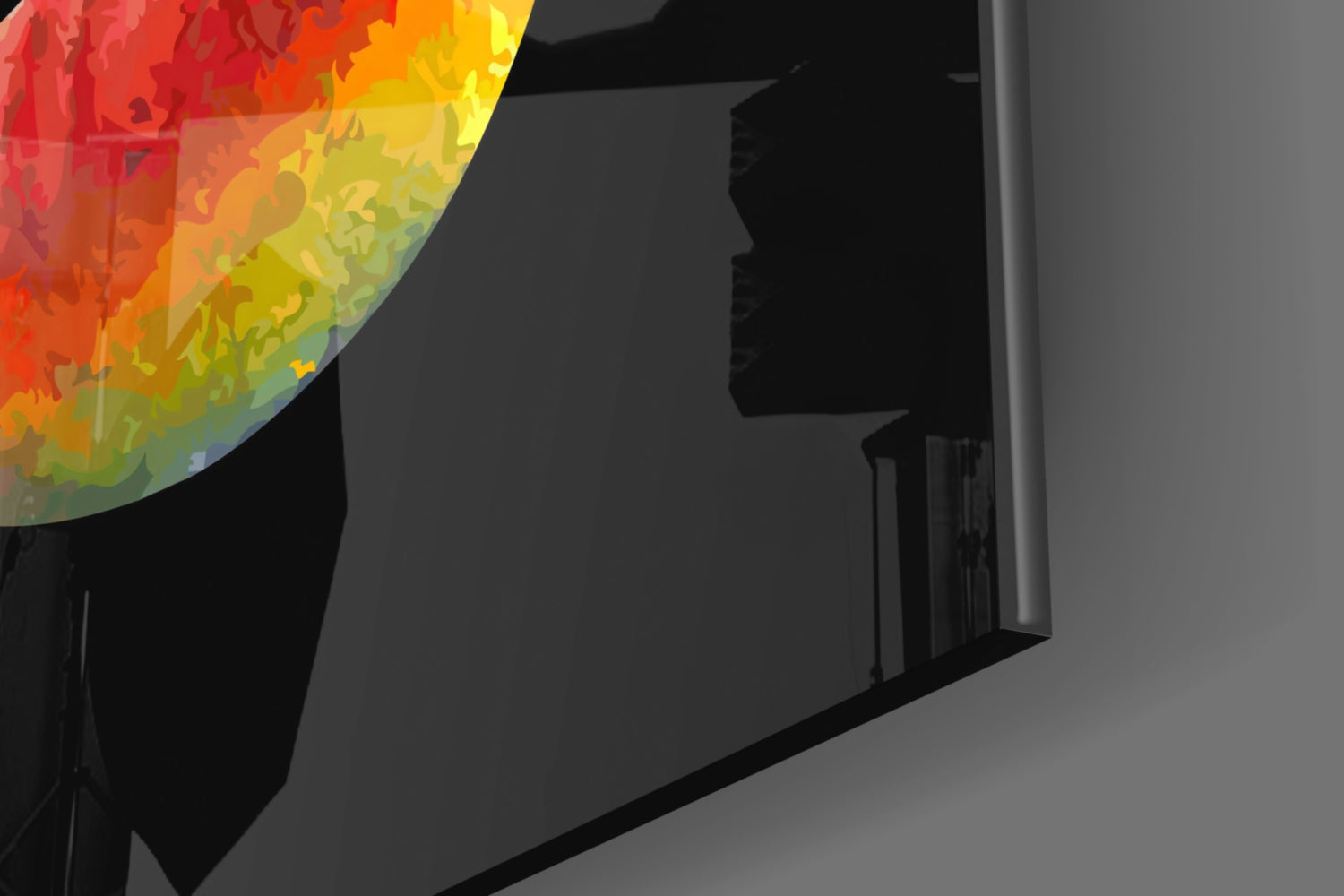 Ganesha Glass Wall Art.