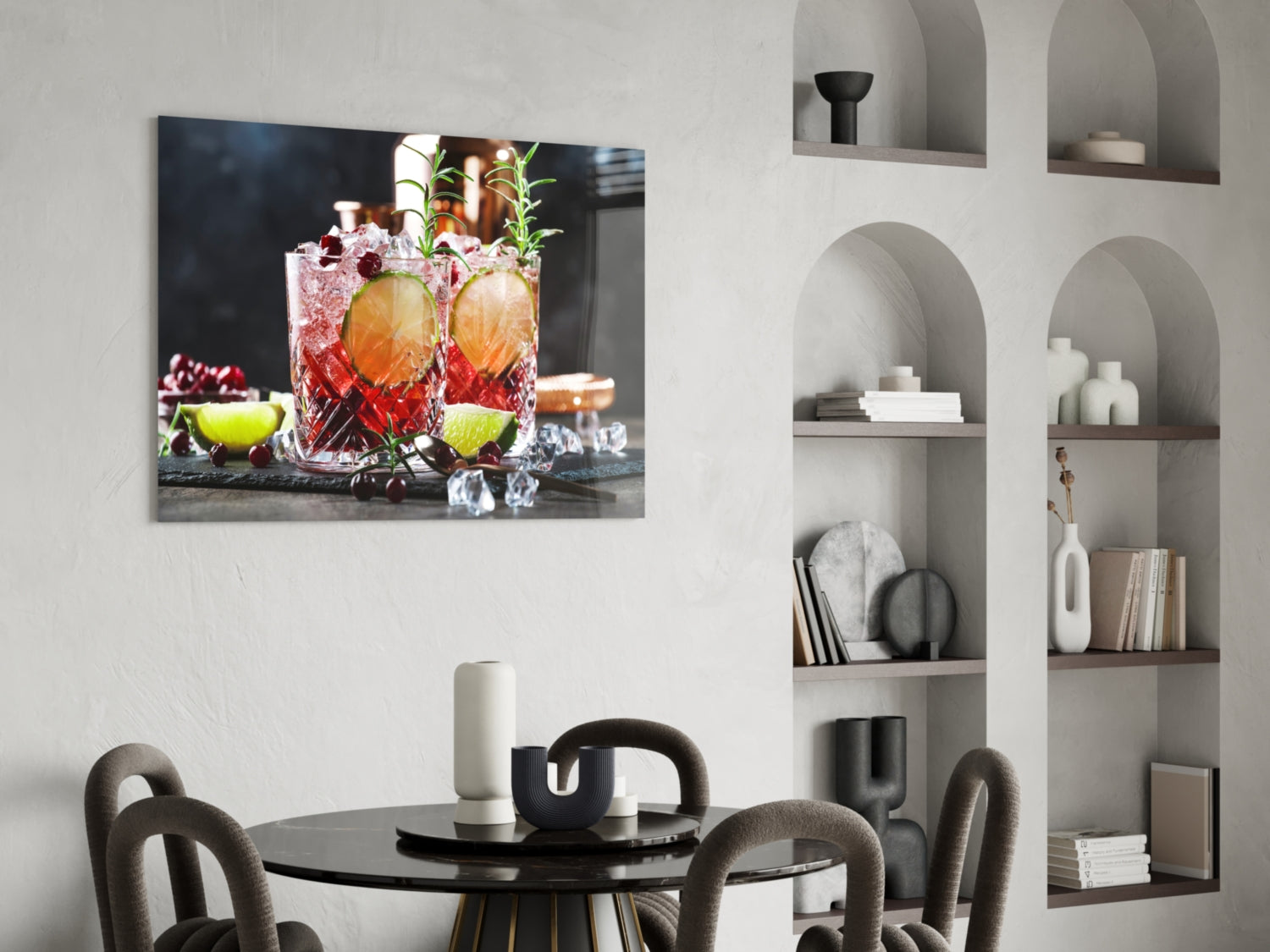 Whiskey Glass Wall Art.