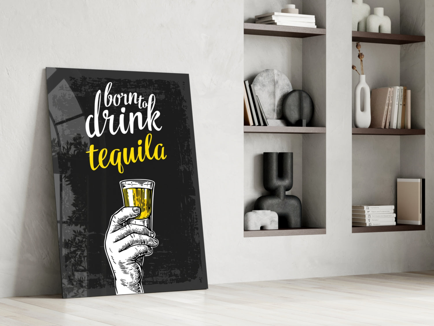 Tequila Glass Wall Art.