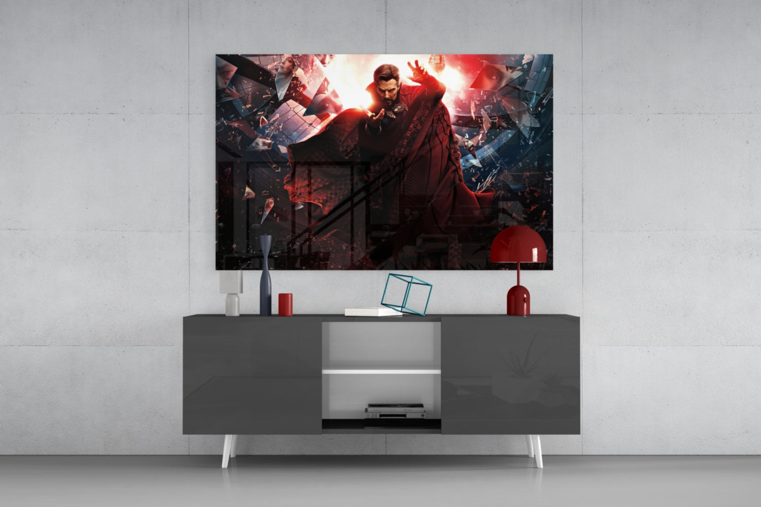 Dr. Strange Glass Wall Art.