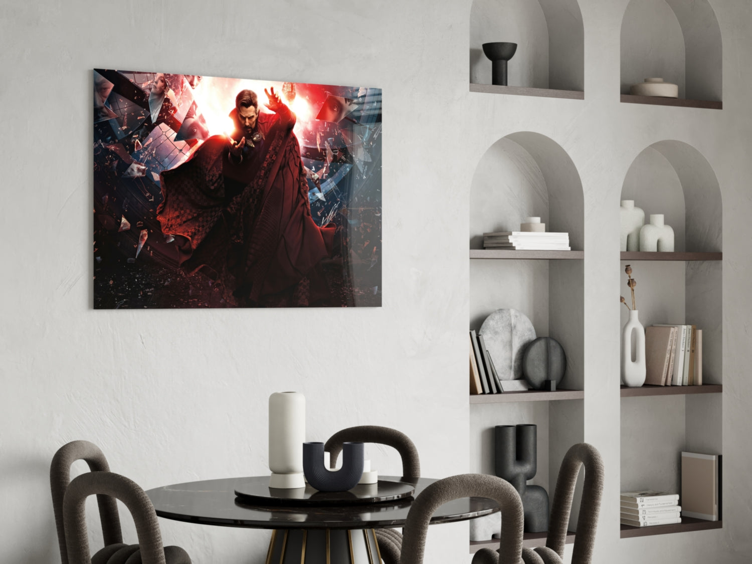 Dr. Strange Glass Wall Art.