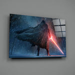 Cinematic-poster panel bringing mystical menace to a contemporary home theater
