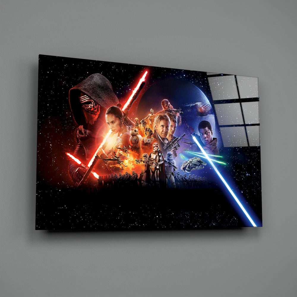 Cinematic-poster panel bringing epic drama to a contemporary home theater