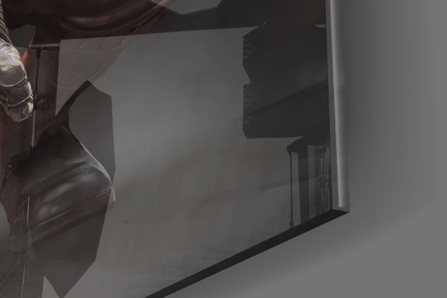 Kylo Ren Glass Wall Art.