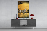 Zebras panel catching directional light to reveal its tender warmth