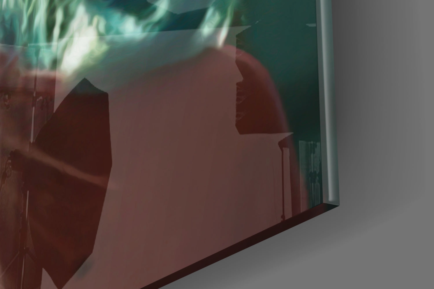 Harley Quinn Glass Wall Art.