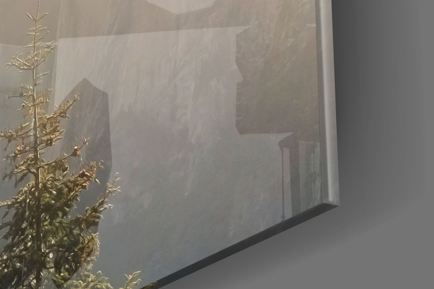 Not a Facebook Statüs Glass Wall Art.