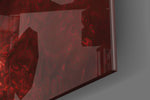 Superman artwork anchoring a wall with bold dramatic palette