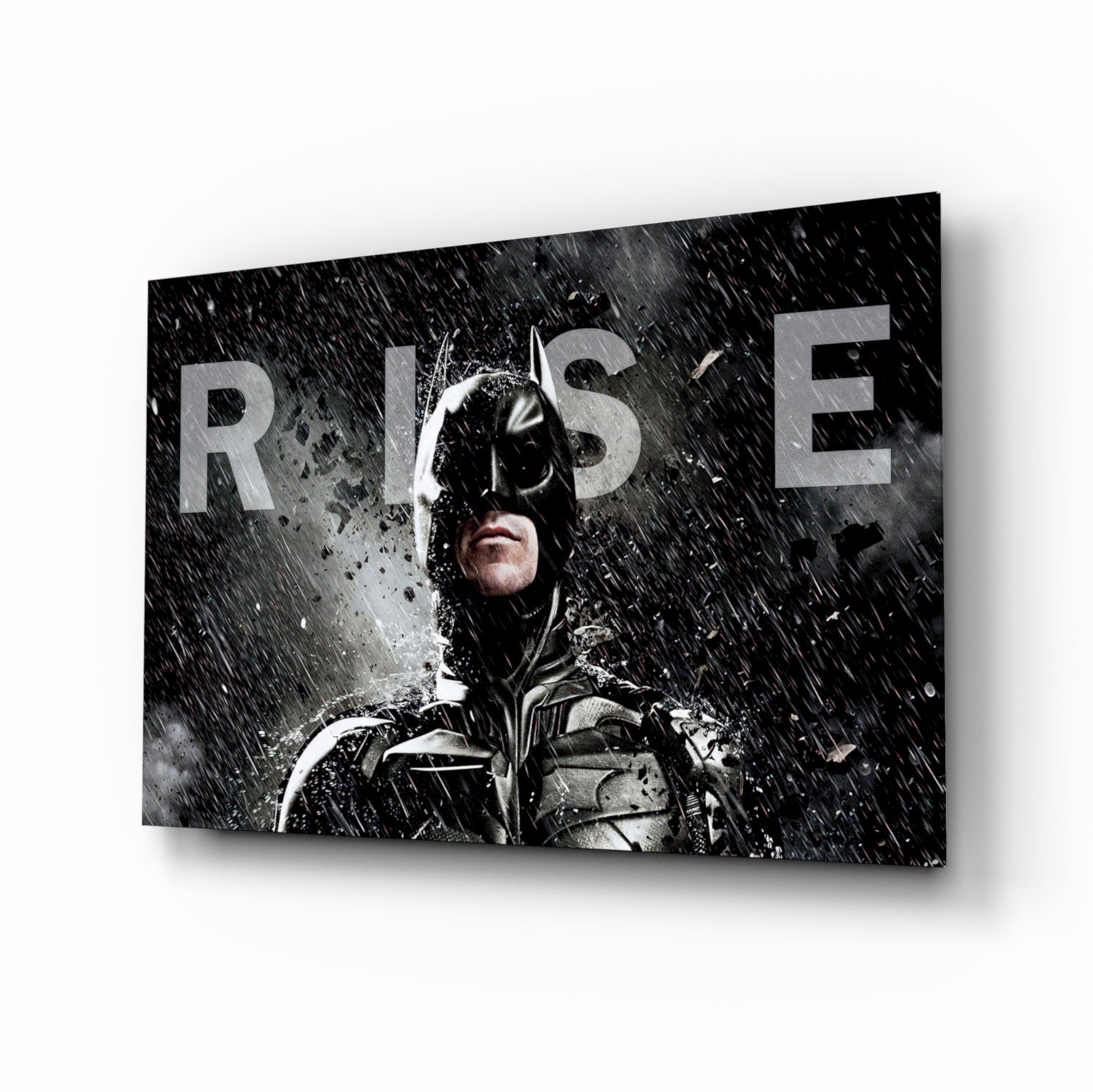 Batman Rise Glass Wall Art.