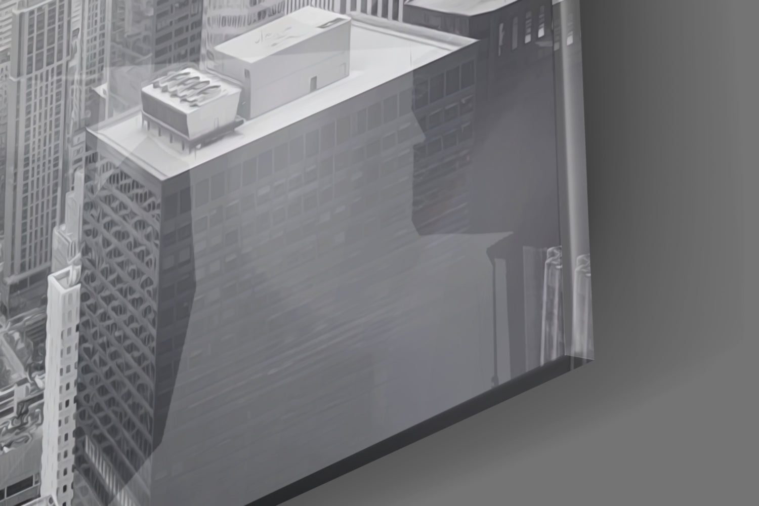 Wanderlust Glass Wall Art.