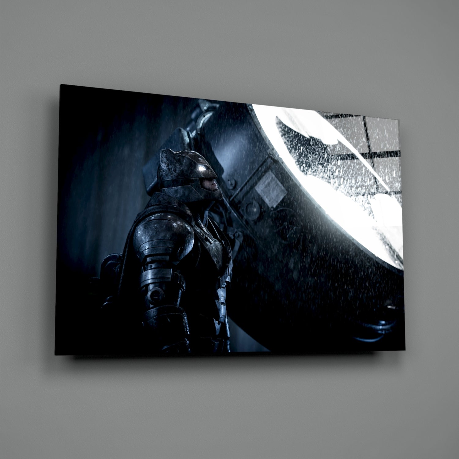 Batman Call Glass Wall Art.