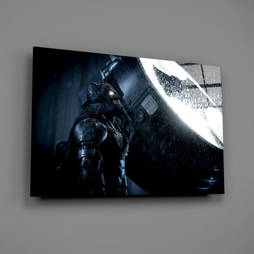Cinematic-poster panel bringing menacing call to a contemporary home theater