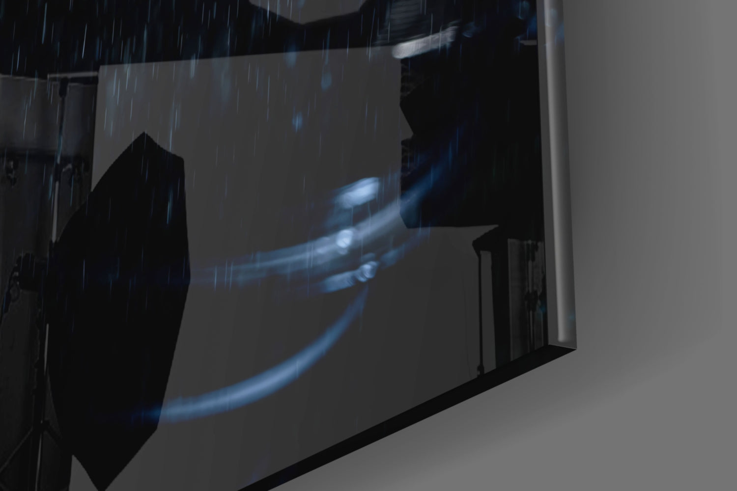 Batman Call Glass Wall Art.