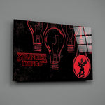 Cinematic-poster panel bringing retro mystery to a contemporary teen lounge