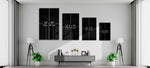 Dark Cyberpunk Glass Wall Art