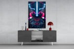 Thunder Fighter Glass Wall Art  || Designer Collection.
