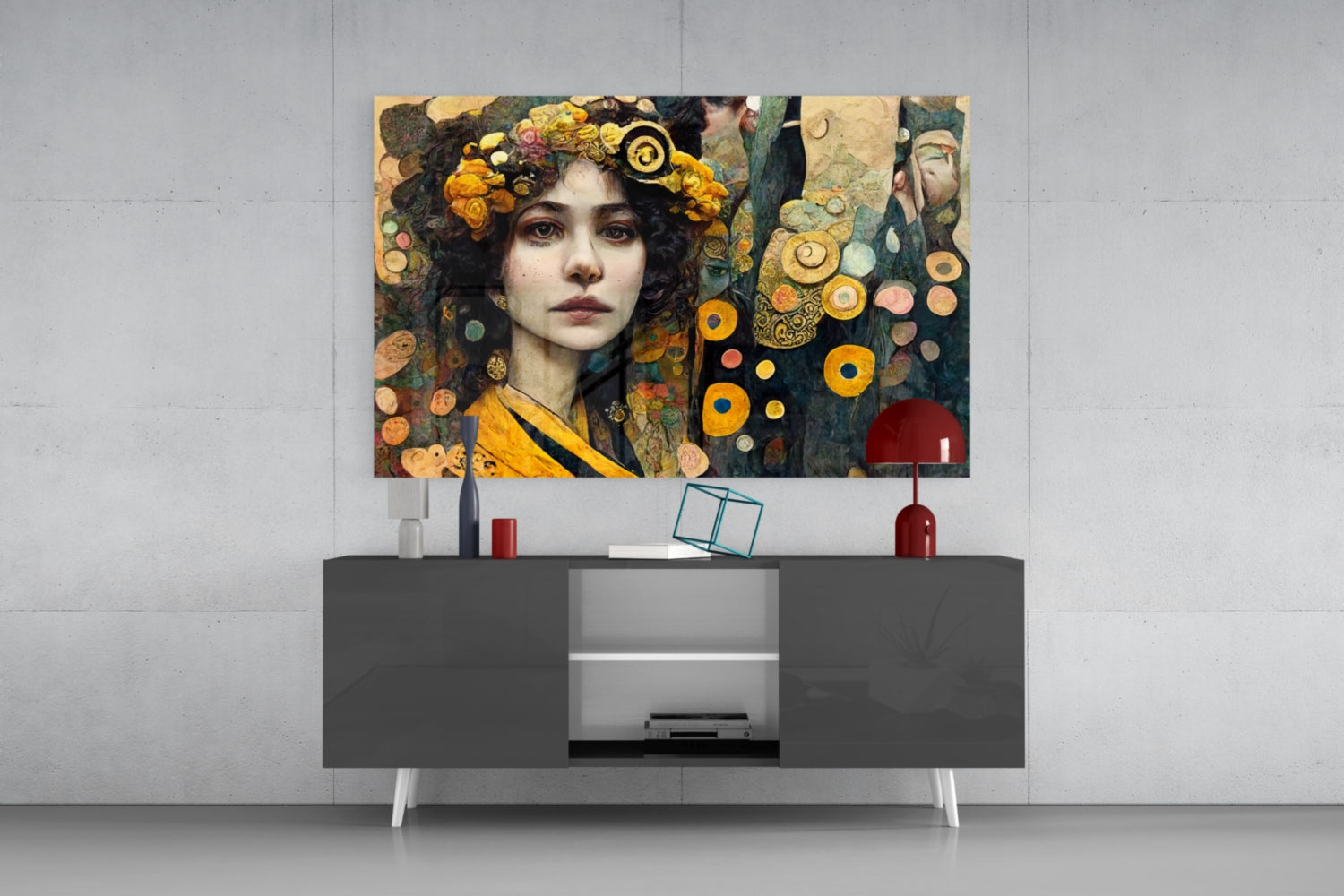 The Stance Glass Wall Art || Designer Collection.