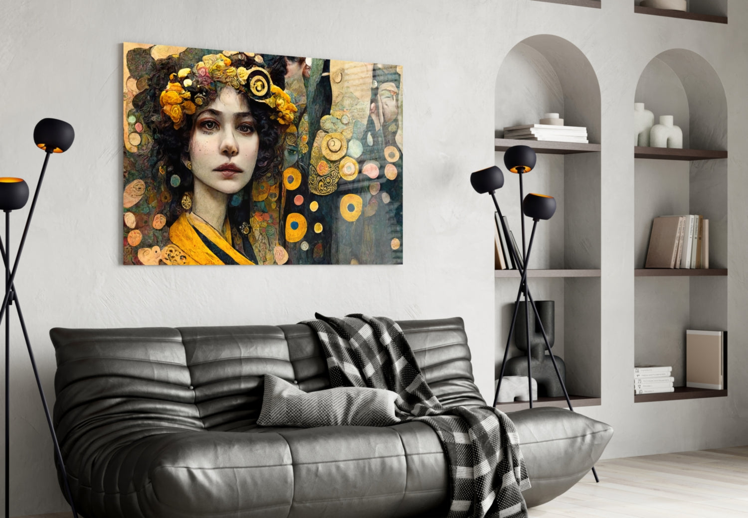 The Stance Glass Wall Art || Designer Collection.