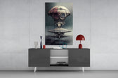 The Arrival Glass Wall Art || Designer Collection.
