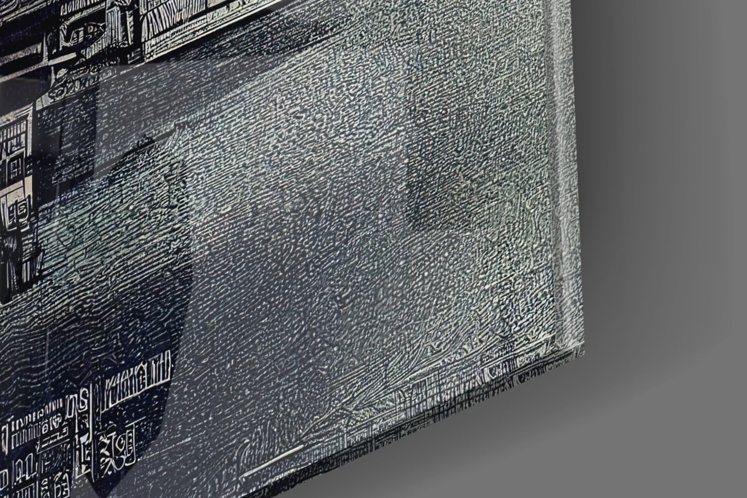 The Arrival Glass Wall Art || Designer Collection.