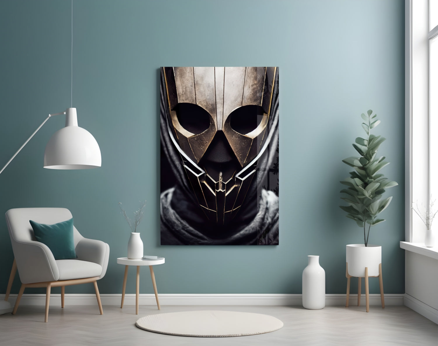 Peace Fighter Glass Art  || Designer Collection.