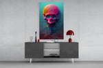 Melt of the Skull Glass Art  || Designer Collection.