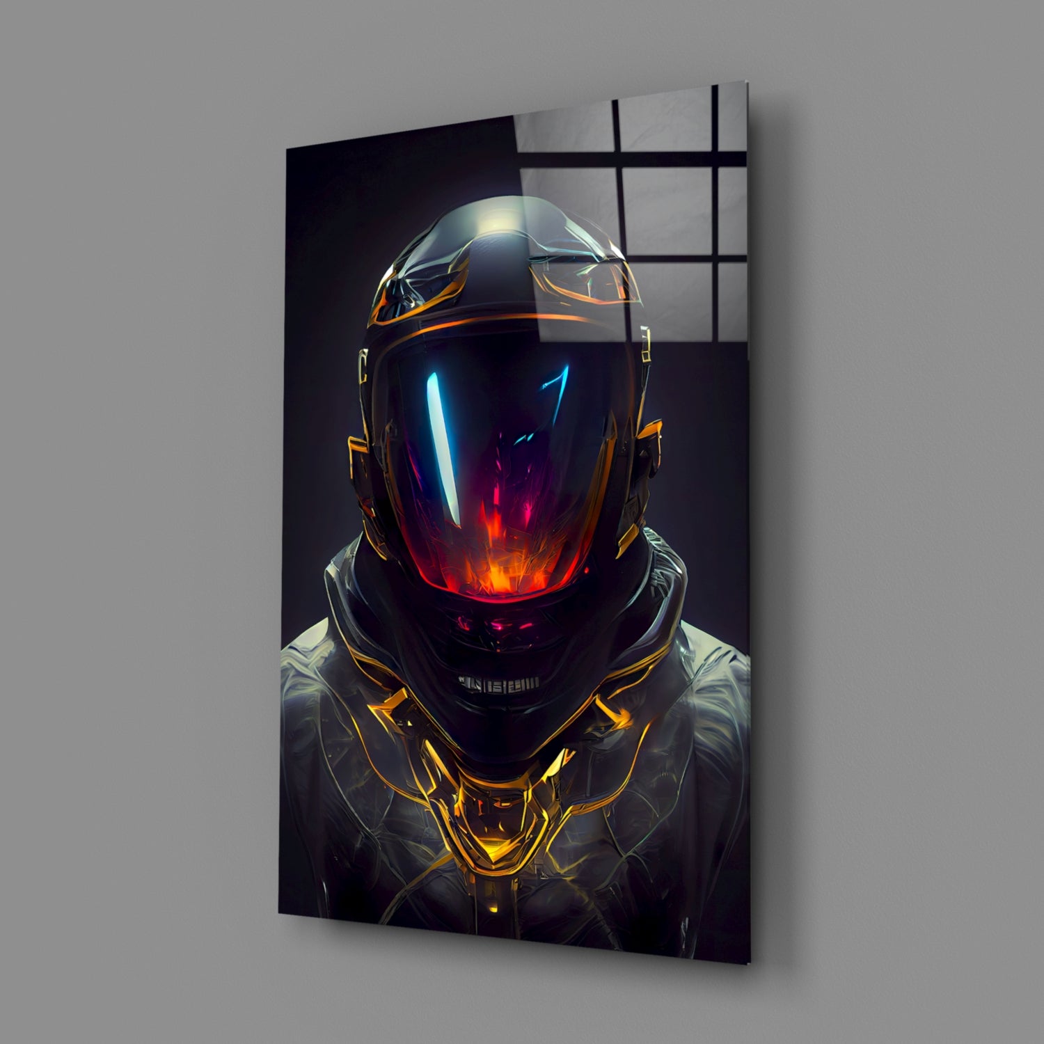 Back to the Space Glass Art  || Designer Collection.