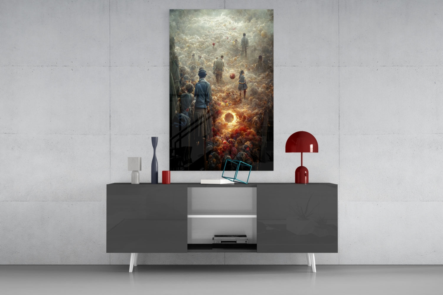 Abandonment Glass Art  || Designer Collection.