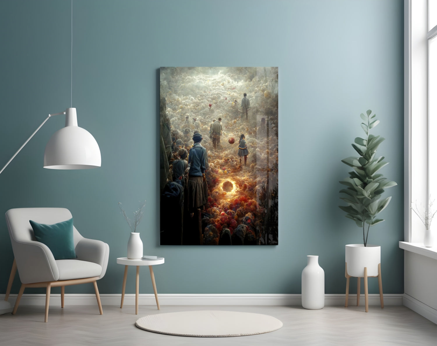 Abandonment Glass Art  || Designer Collection.