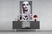 The Puppet panel catching directional light to reveal its haunting whimsy