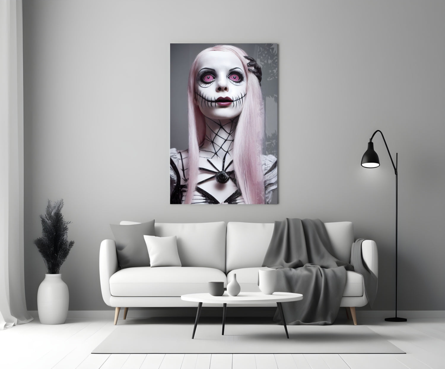 The Puppet Glass Wall Art  || Designer Collection.