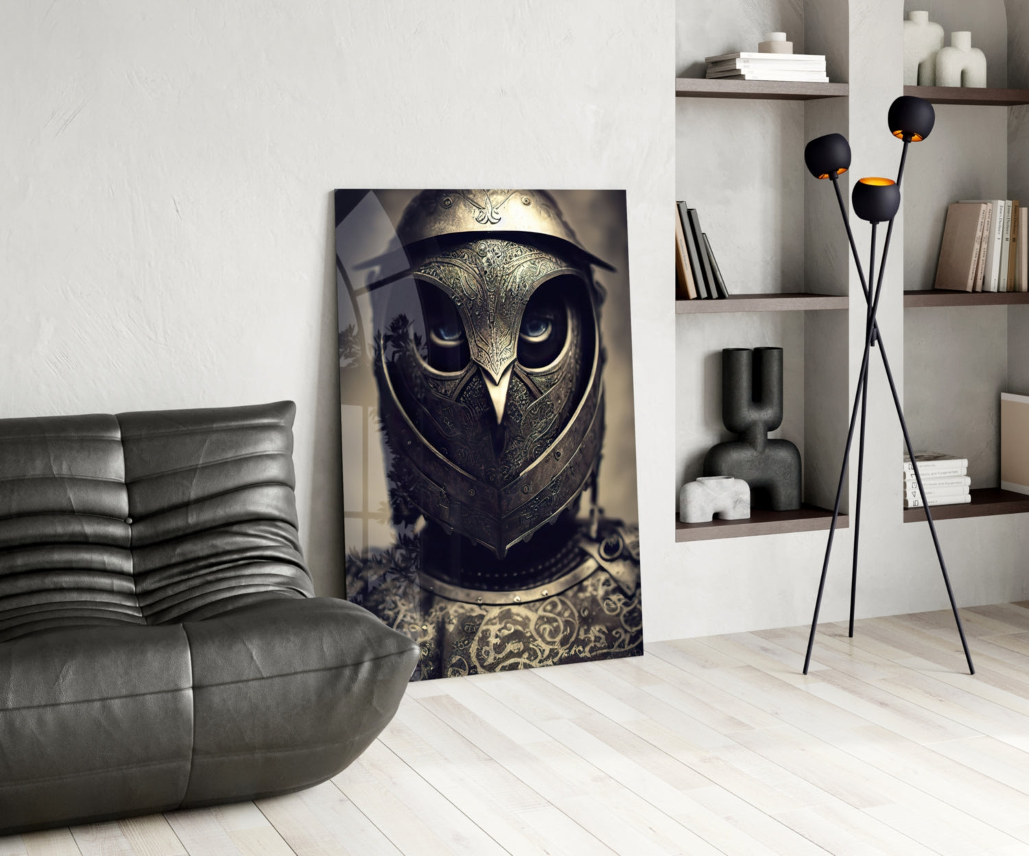 The Beak Glass Wall Art || Designer Collection.