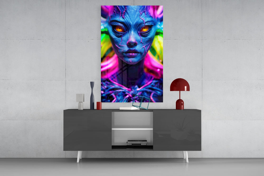 The Native panel catching screen glow to reveal its electric pulse