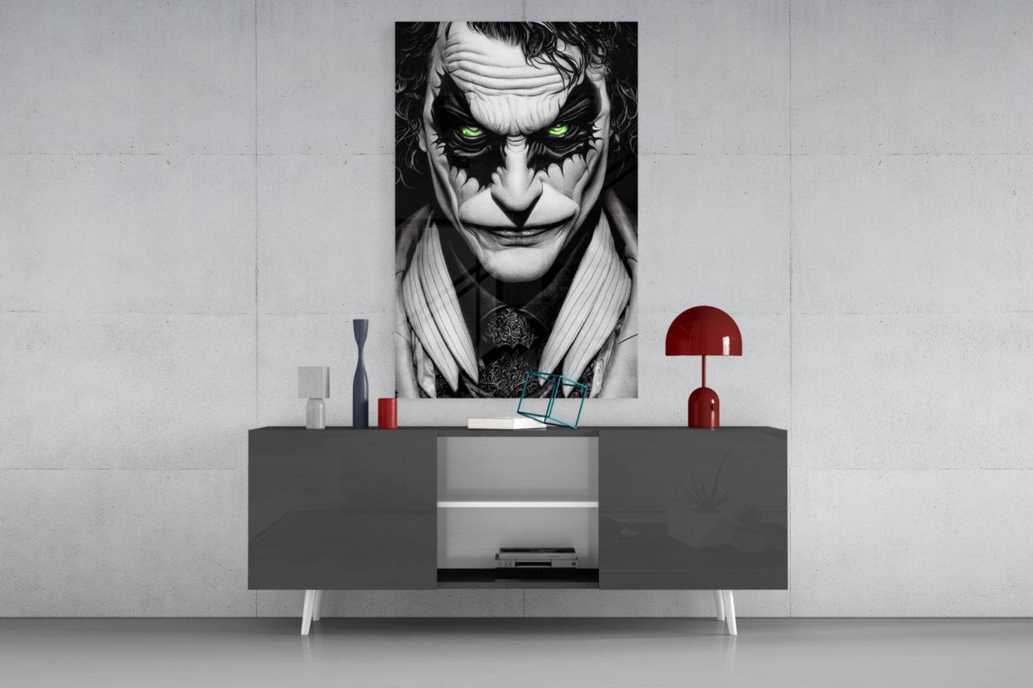 Joker Glass Art  || Designer Collection.