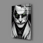 Graphite-noir panel bringing menacing stillness to a contemporary man cave