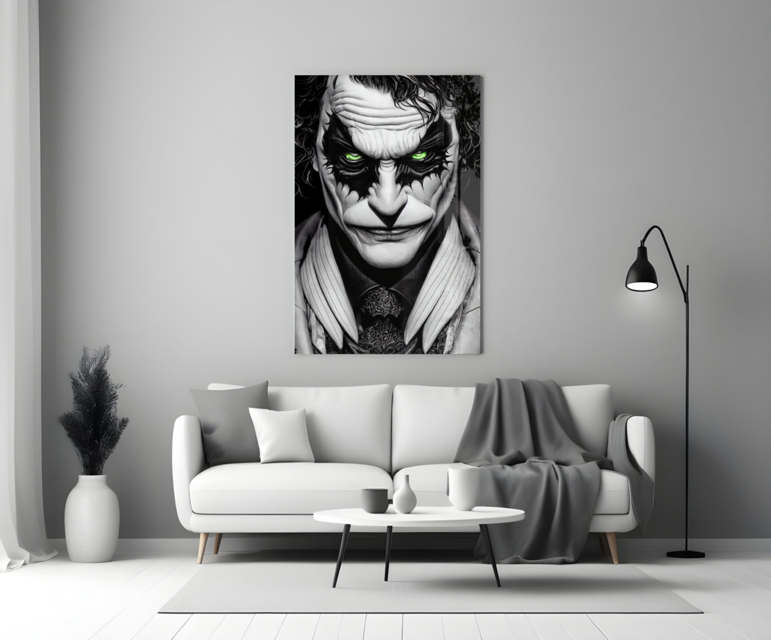 Joker Glass Art  || Designer Collection.