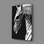 Iron Dragon Glass Art  || Designer Collection.