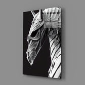 Iron Dragon Glass Art  || Designer Collection.