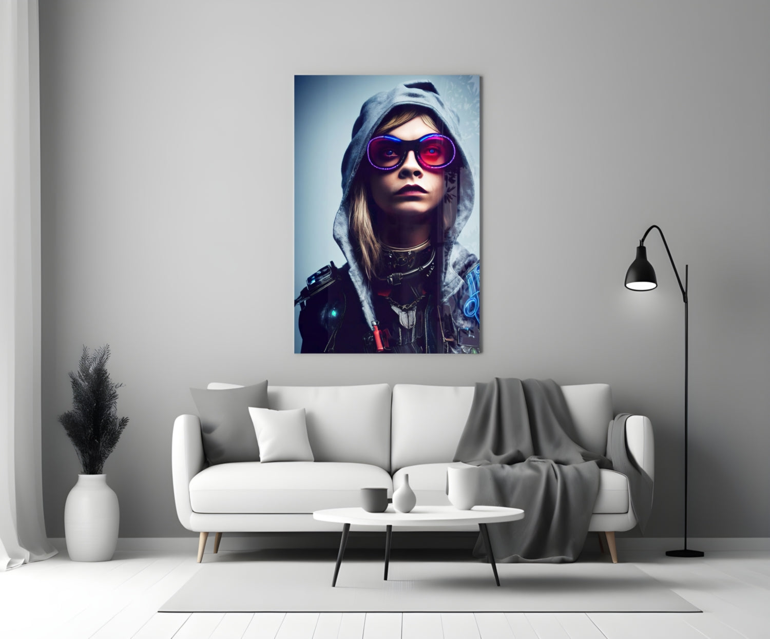 Survival Glass Wall Art || Designer Collection.