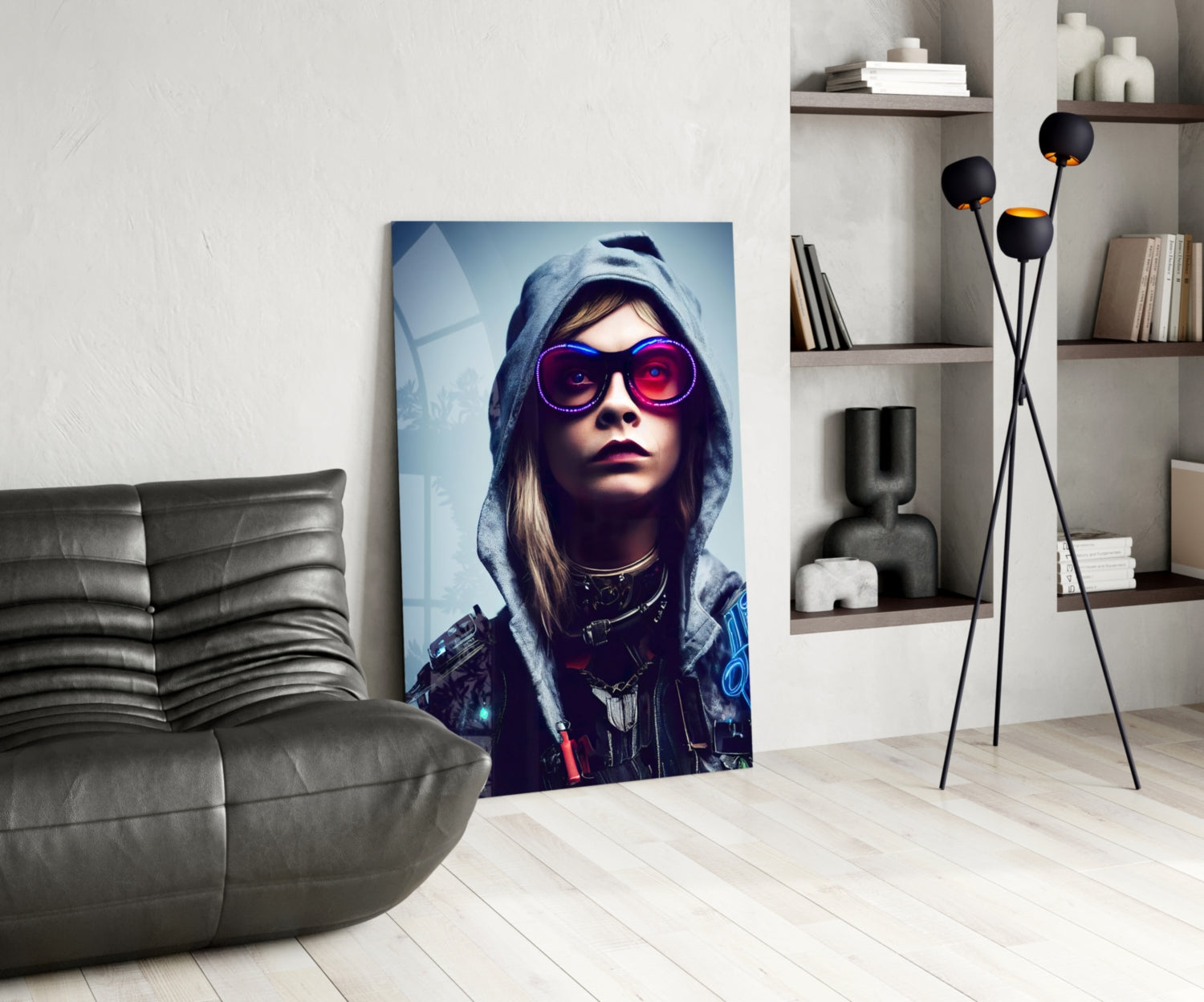 Survival Glass Wall Art || Designer Collection.