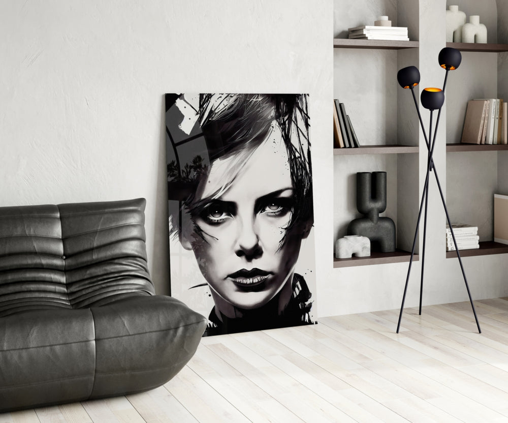 The Bellicose Glass Wall Art || Designer Collection.